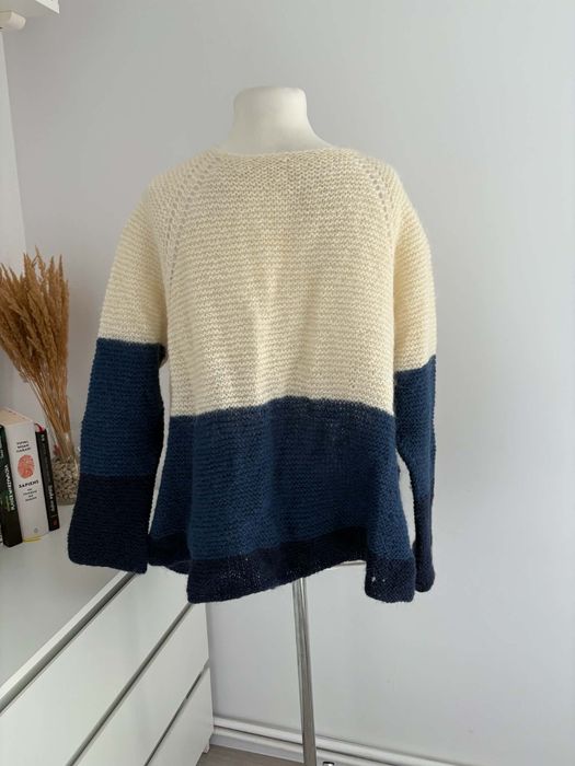 Sweter rozpinany bez guzikow