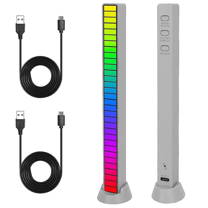 Barra RGB com o som