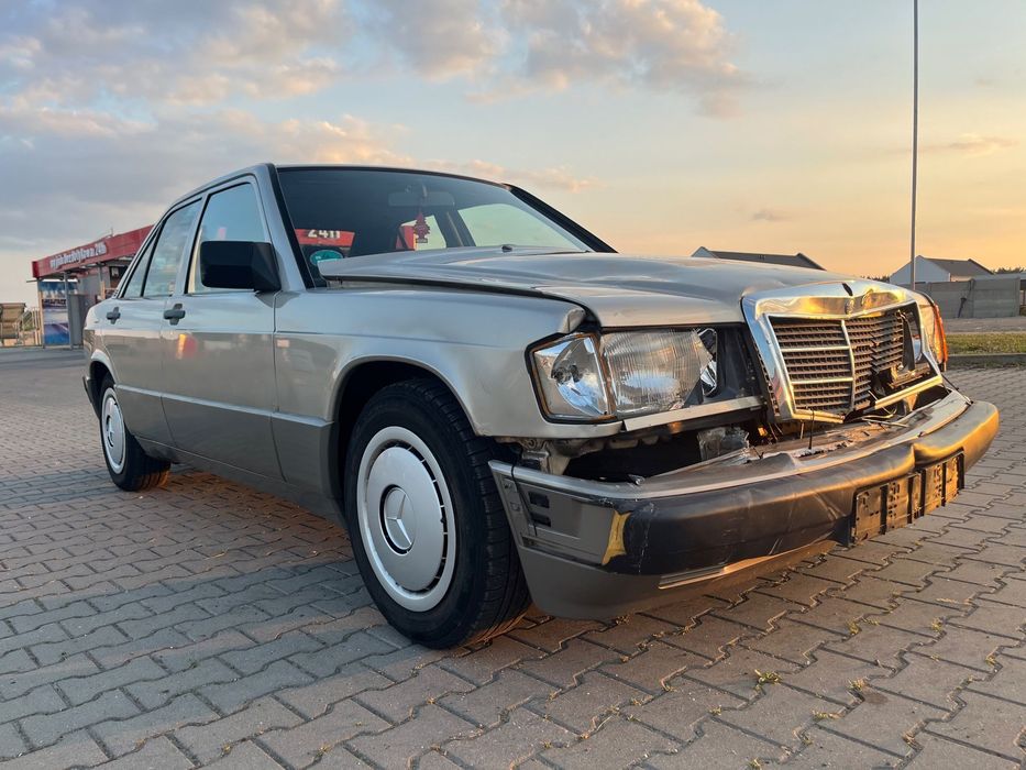 Mercedes-Benz W201 (190) 190E W201 2.0 Benzyna Manual Oryginał Niemcy DE Webasto Szyberdach
