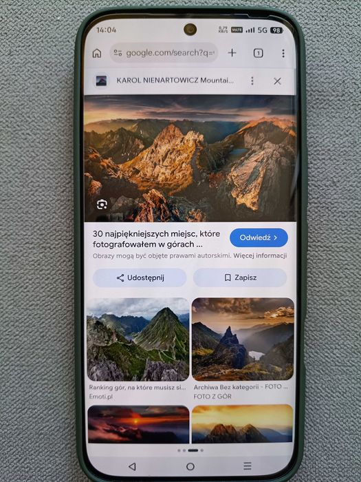 Telefon INFINIX note edge 8/256 " prawie nowy"