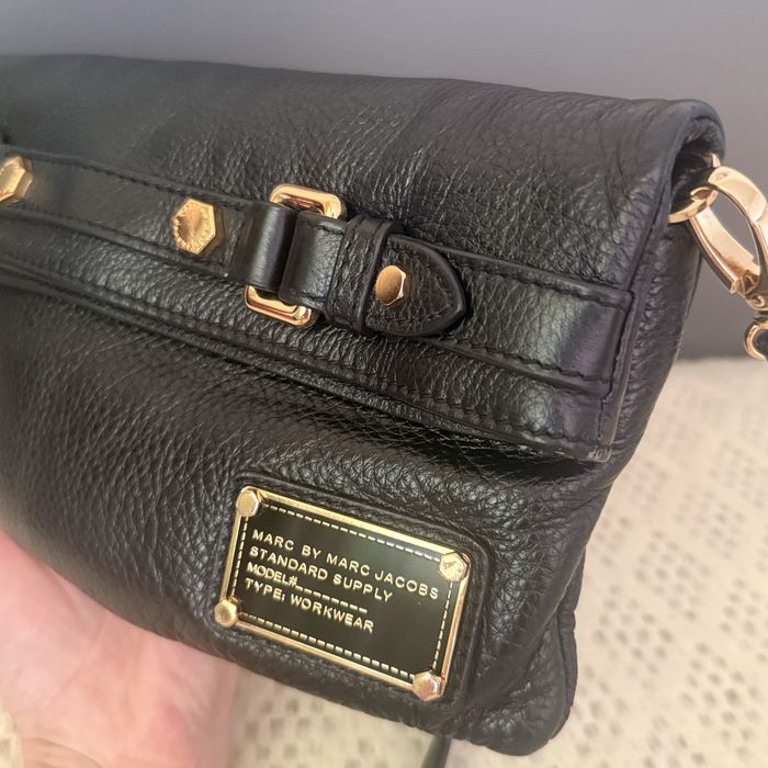 Шкіряна сумка-клатч Marc by Marc Jacobs Standard Supply