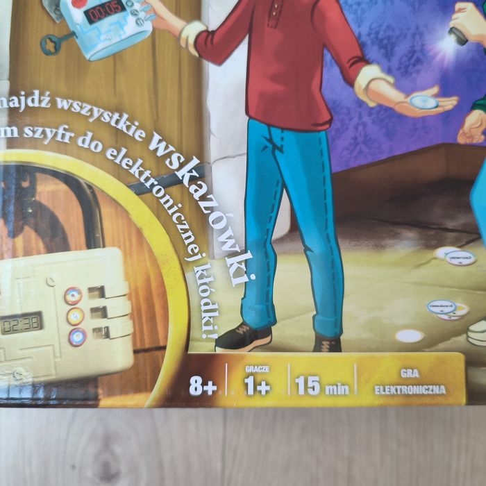 Gra elektroniczna Escape Room Epee 4 poziomy trudności
