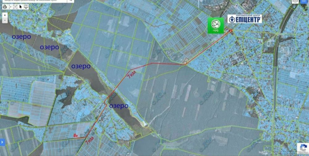 Забір'я. Двофасадна ділянка 12соток.