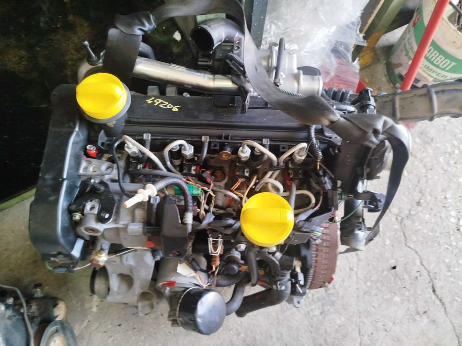 Motor Renault 1.5dci k9k 750 82cv modus clio 3 arranque atras