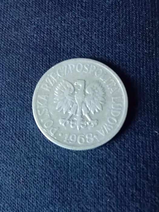 Moneta 50gr prl 1968r