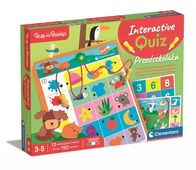 Interaktywny Quiz Przedszkolaka. Nowy Produkt