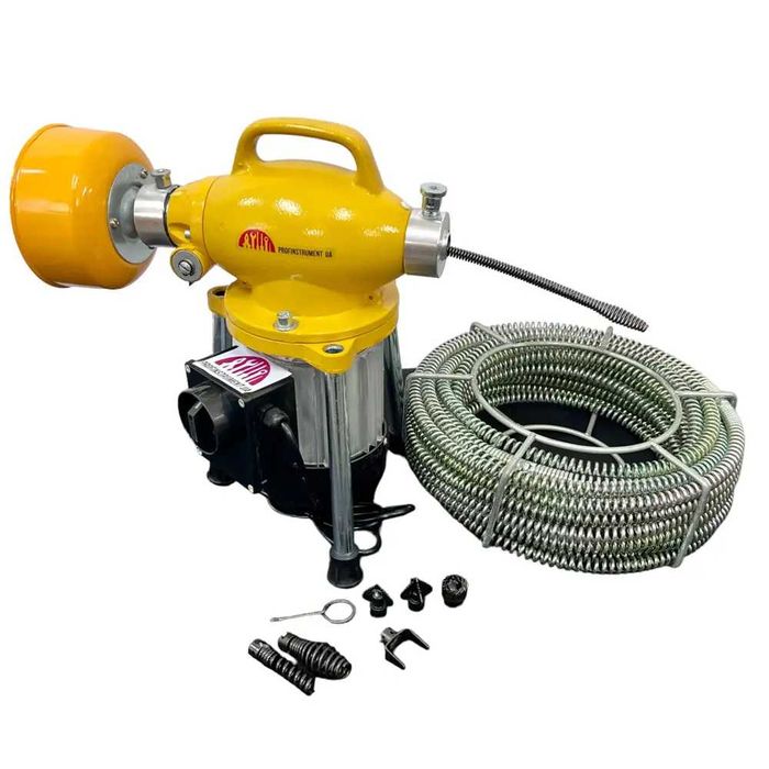 Машина для прочистки канализації і труб  HX-75 (400 Вт, 20-110 мм)