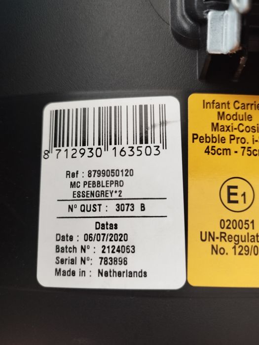 Fotelik samochodowy maxi Cosi peble pro