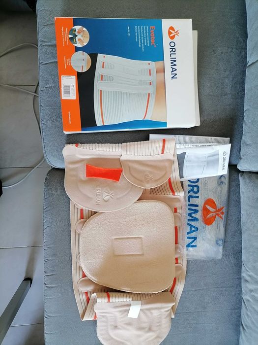 Cinta ortopédica lombar nova