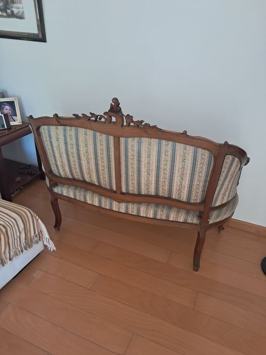 Terno de sofás antigos