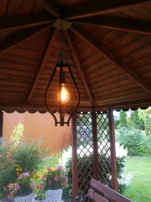 Lampa do altany ogrodowej, ogrodowa
