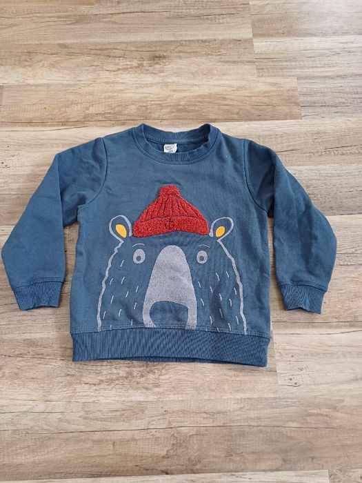 Bluza chłopięca z misiem Cool Club Smyk 104 cm