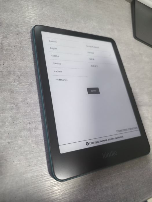 Kindle Paperwhite. 2025. 12 пок. 32Гб. Signature. Новий Чорний Зелений