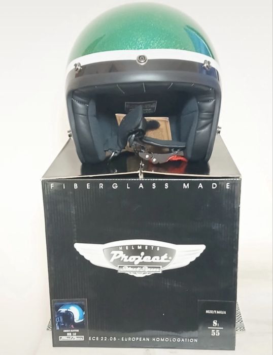 Capacete Retro Tamanho S