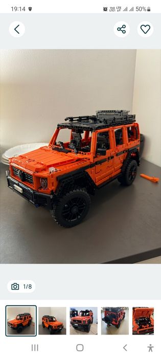 Klocki technique Mercedes G500