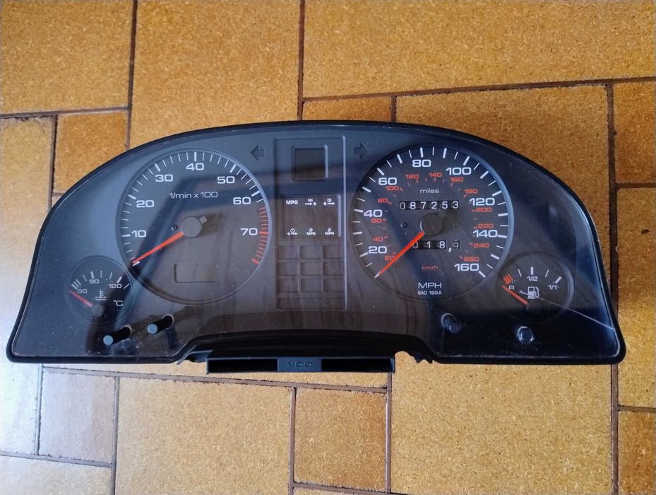 Audi 80 B4 Cabrio 2.6 2.8 V6 Licznik Obrotomierz Moduł AC BC 8A0'919035S Zegary Komputer Zegarek