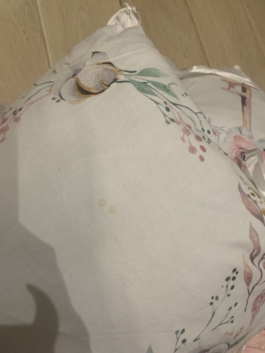 Набір постільноі білизни з бортами для новонароджених