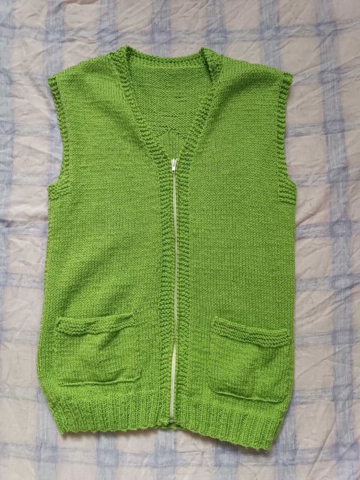 Жилетка ручна в’язка. handmade