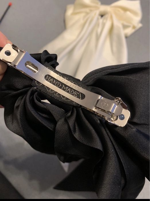 Dwie duze kokardy do wlosow