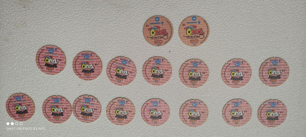 Coleção Tazos Matutano