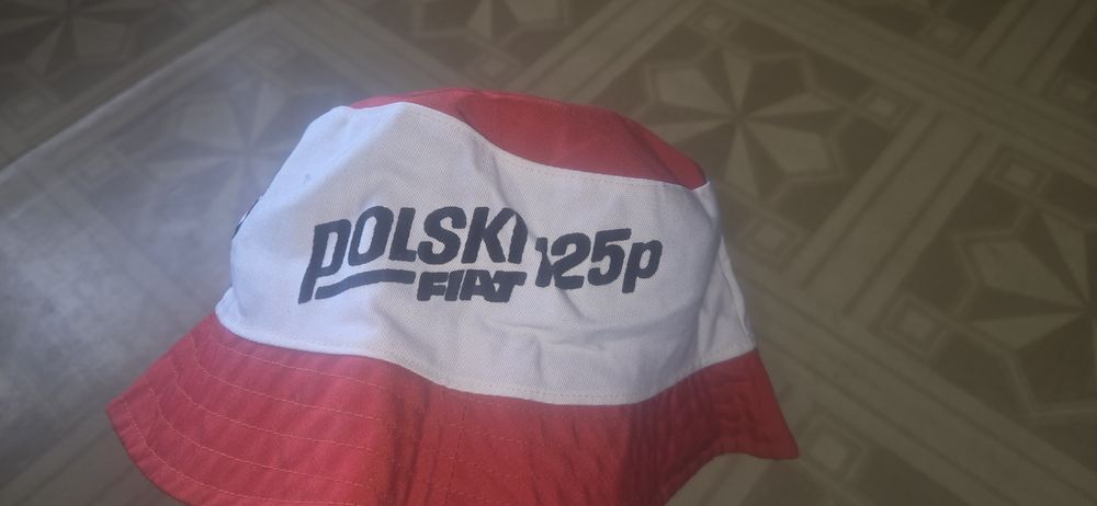 Czapka Fiat Polski 125p rajd rodzinny 1981r
