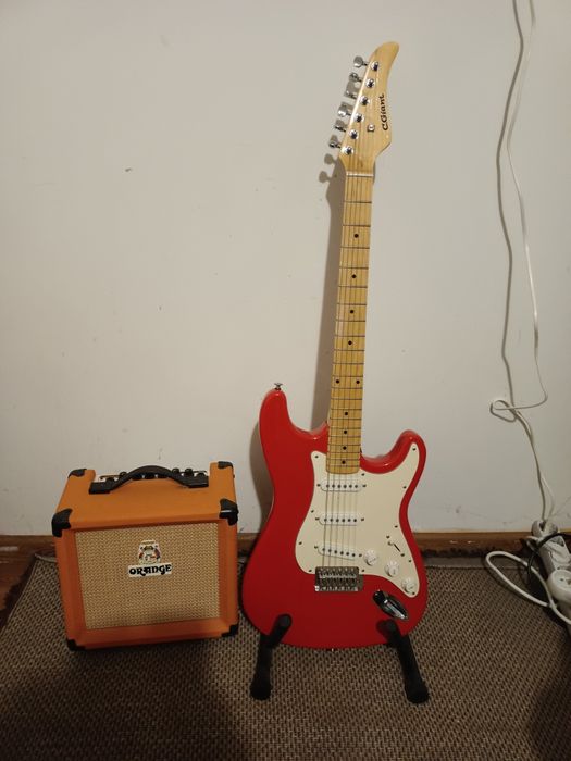 Gitara plus wzmacniacz Orange