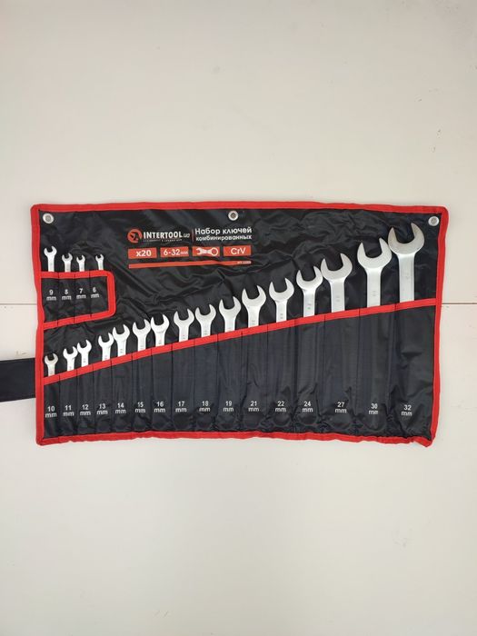 Набор рожково-накидных ключей 20 ед  6-32 мм INTERTOOL HT-1253