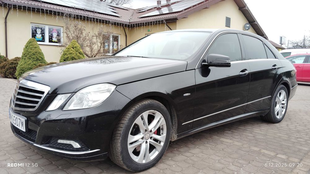 Mercedes-Benz E-250 204km automat.Rok produkcji 2009