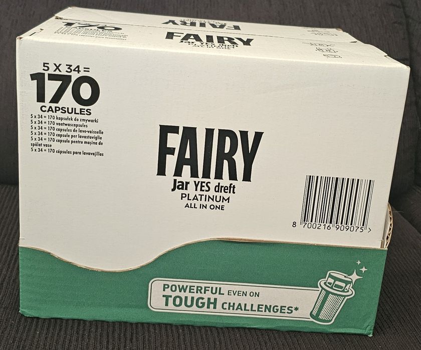 Pastilhas FAIRY PLATINUM 170 doses