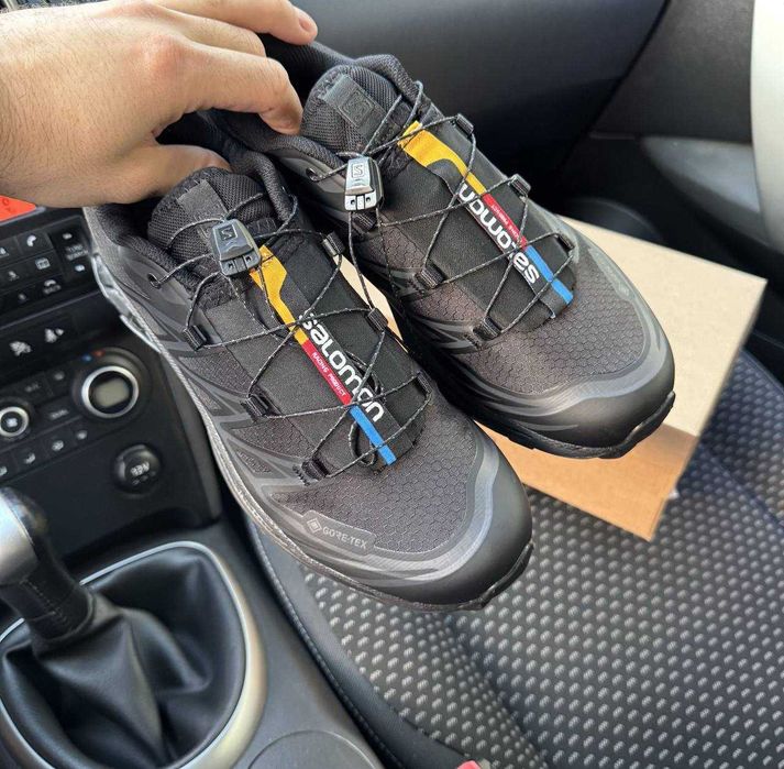 (БЕЗ ПЕРЕДОПЛАТИ)Salomon XT-6 Gore-Tex Black Соломони ХТ-6 Чорні