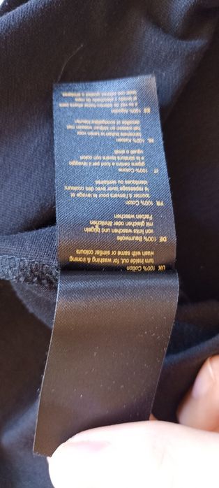 Koszulka Alpha Industries, S, męska, czarna