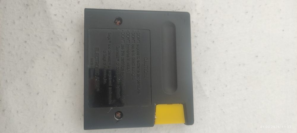 Marble Madness Sega Genesis Original EA