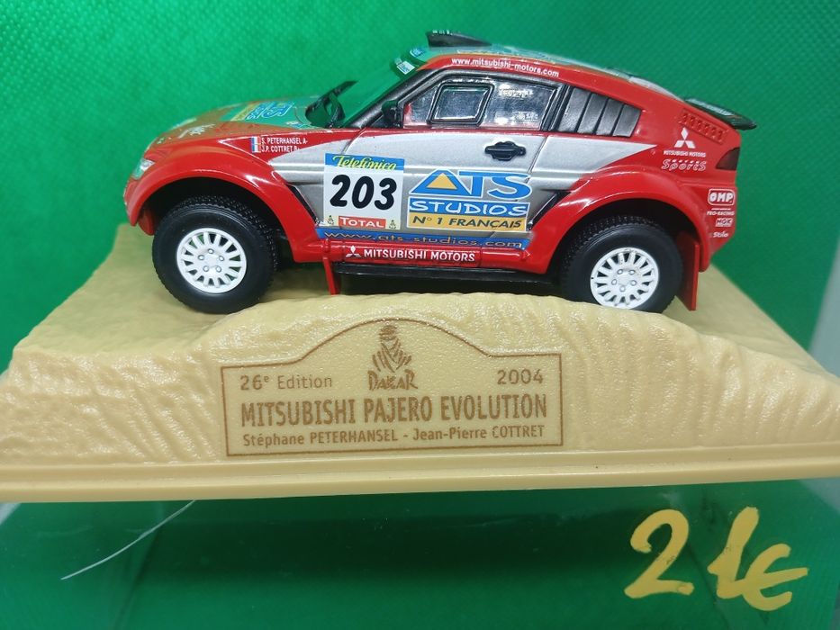 Miniaturas  1:43 Rally  Dakar 8 modelos diferenteses