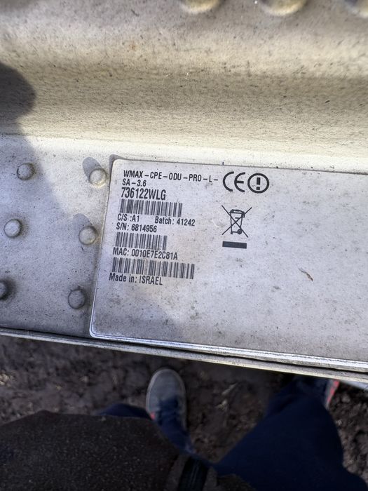 Antena WiMAX Alvarion BreezeMAX CPE ODU PRO SA-3.6 3.6GHz ISP