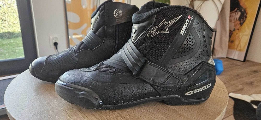 Buty SMX-1 R V2 ALPINESTARS czarne 43