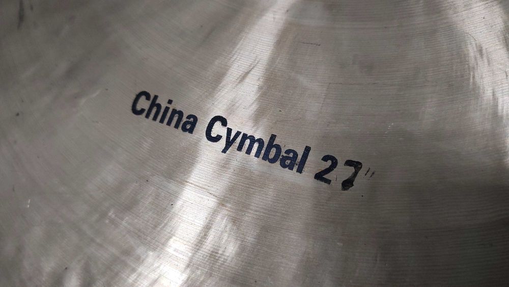 China WUHAN 27" - OLBRZYM !!! Talerz perkusyjny - 3912g