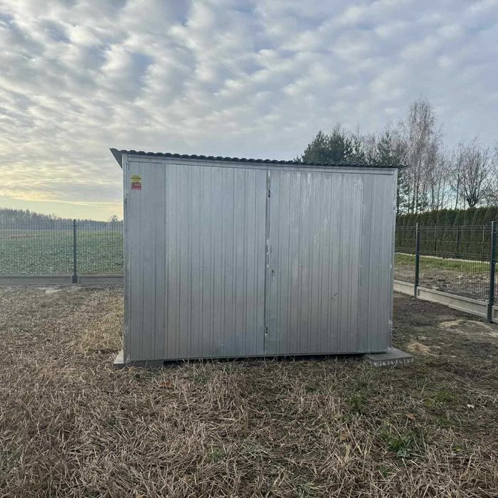 Garaż blaszany 3x5 II gatunek ZGIERZ