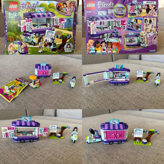 Конструктор LEGO Friends Скринька дружби і Мольберт Емми