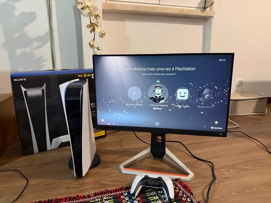 Playstation 5 Digital + Monitor Benq 144hz