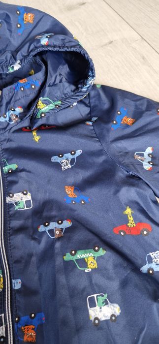 H&M kurtka autka pojazdy samochody