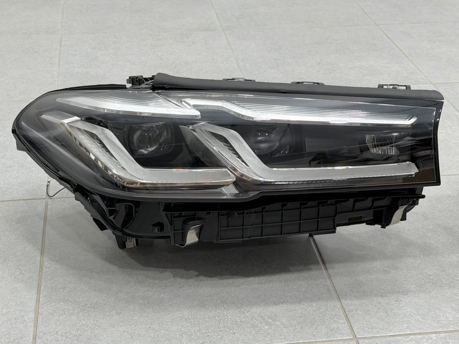 Фари для BMW G30 / G31 2016-2020 з заміною бампера Adaptive LED 2 РЕЖИМА ДХВ LCI 2020+  Артикул:  DRC10172-26