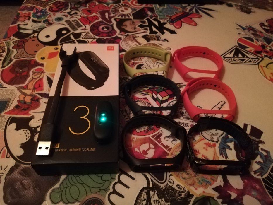 Xiaomi Mi Band 3 Pack Smartband + 5 pulseiras