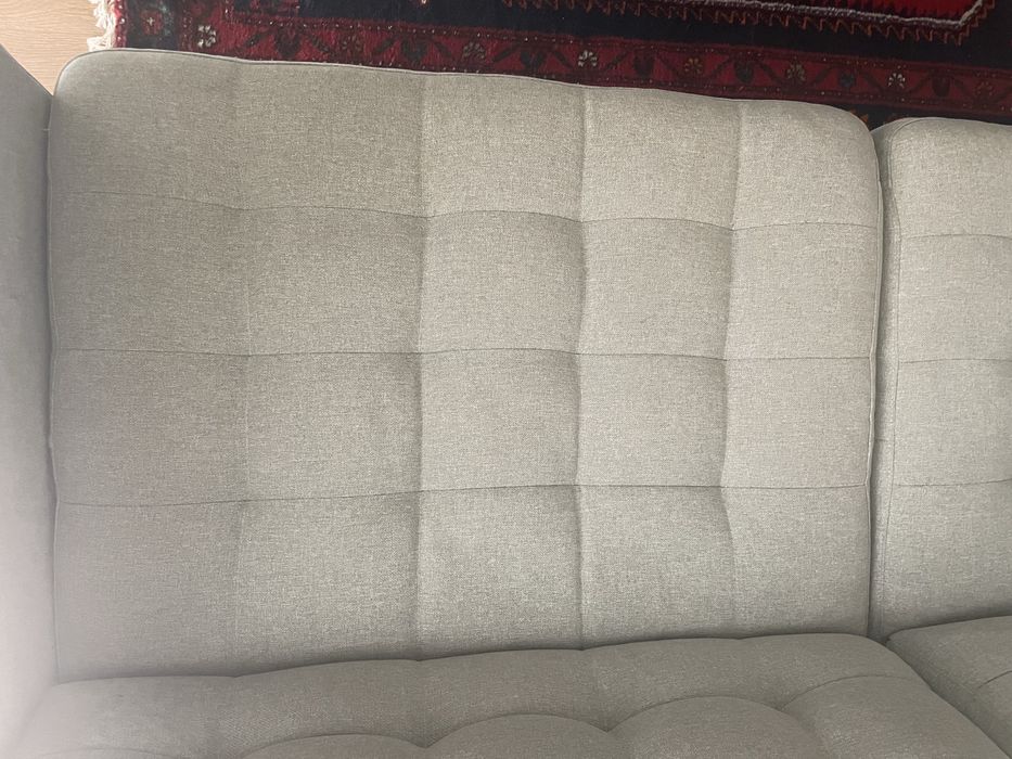 LANDSKRONA sofá de 3 lugares IKEA, Gunnared verde claro.
