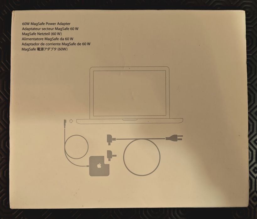 Carregador original Apple 60W MacBook Pro