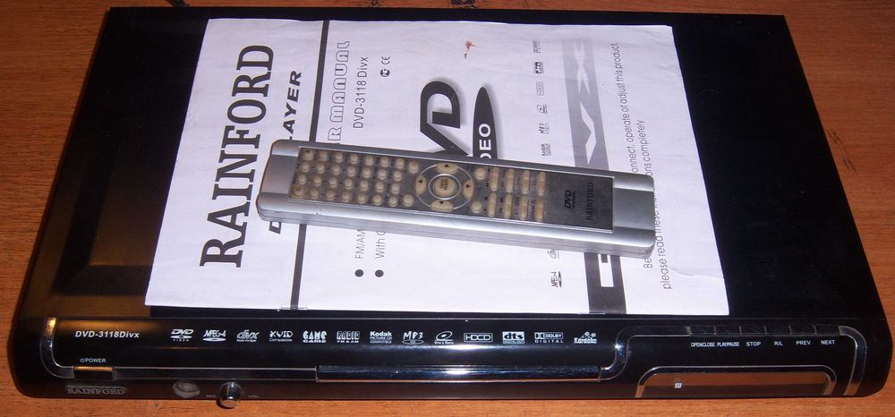 Програвач музичних та відео дисків Rainford DVD-311.: 490 грн