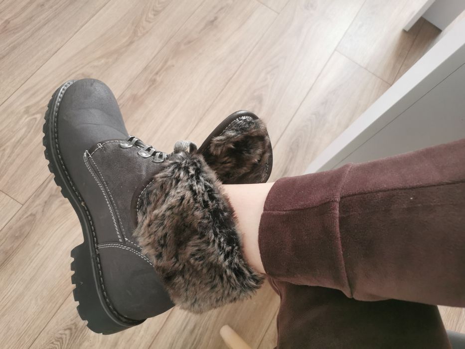 Botki damskie ocieplane 41 42