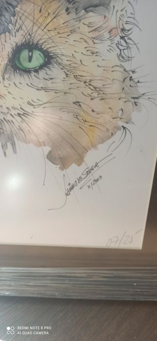 Quadro pintado mão