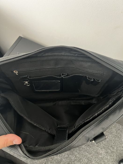 Skórzana torba męska na laptopa