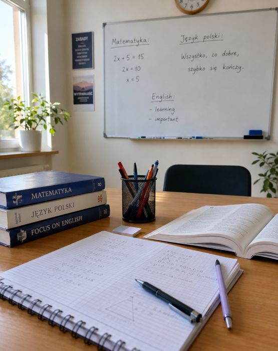 Korepetycje z matematyki, języka polskiego i angielskiego