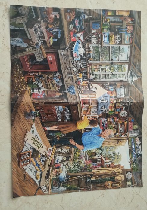 Пазли Gibsons, Дідусева майстерня, 500 деталей